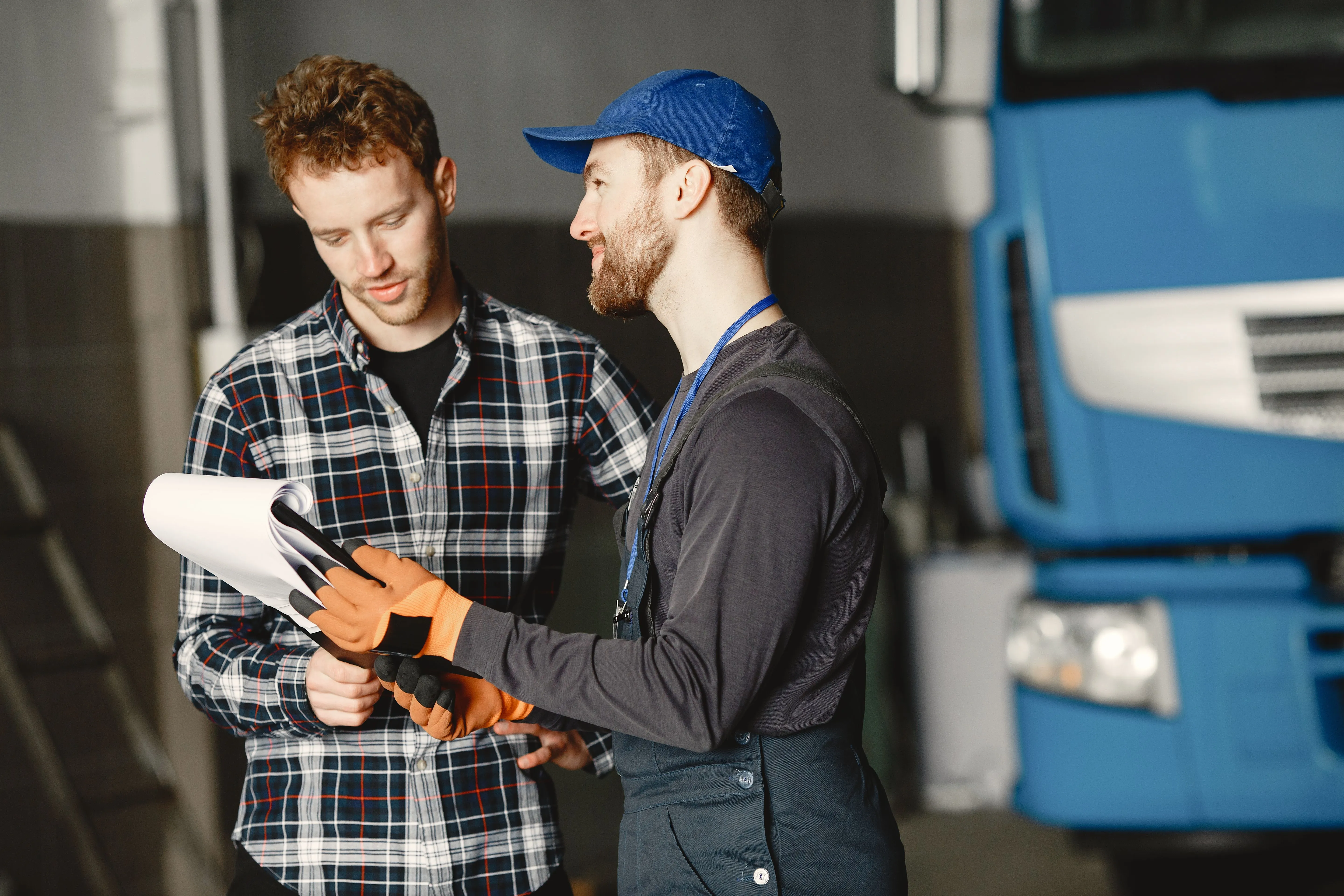 Manufacturing team using WhatsApp automation for supplier communication